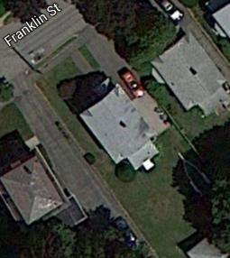 The house seen on Google Maps