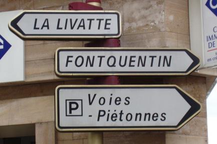 Do you know the way to Fontquentin?